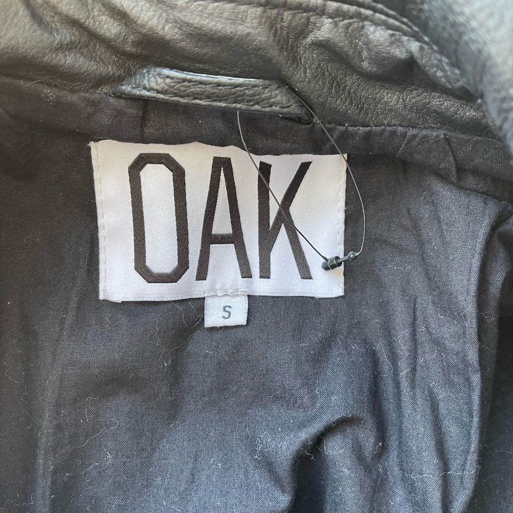 Oak NY Rider Moto Jacket Size S - Picture 2 of 4